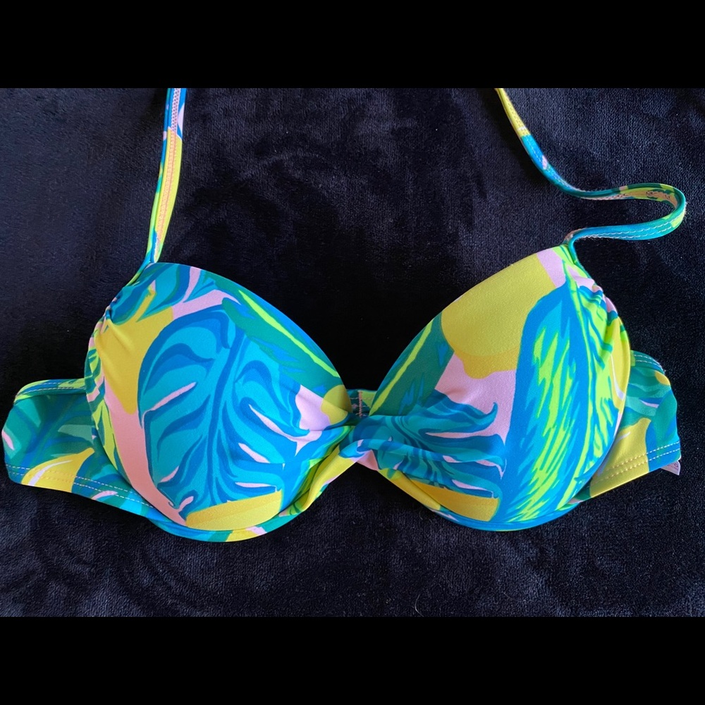 colorful bikini top